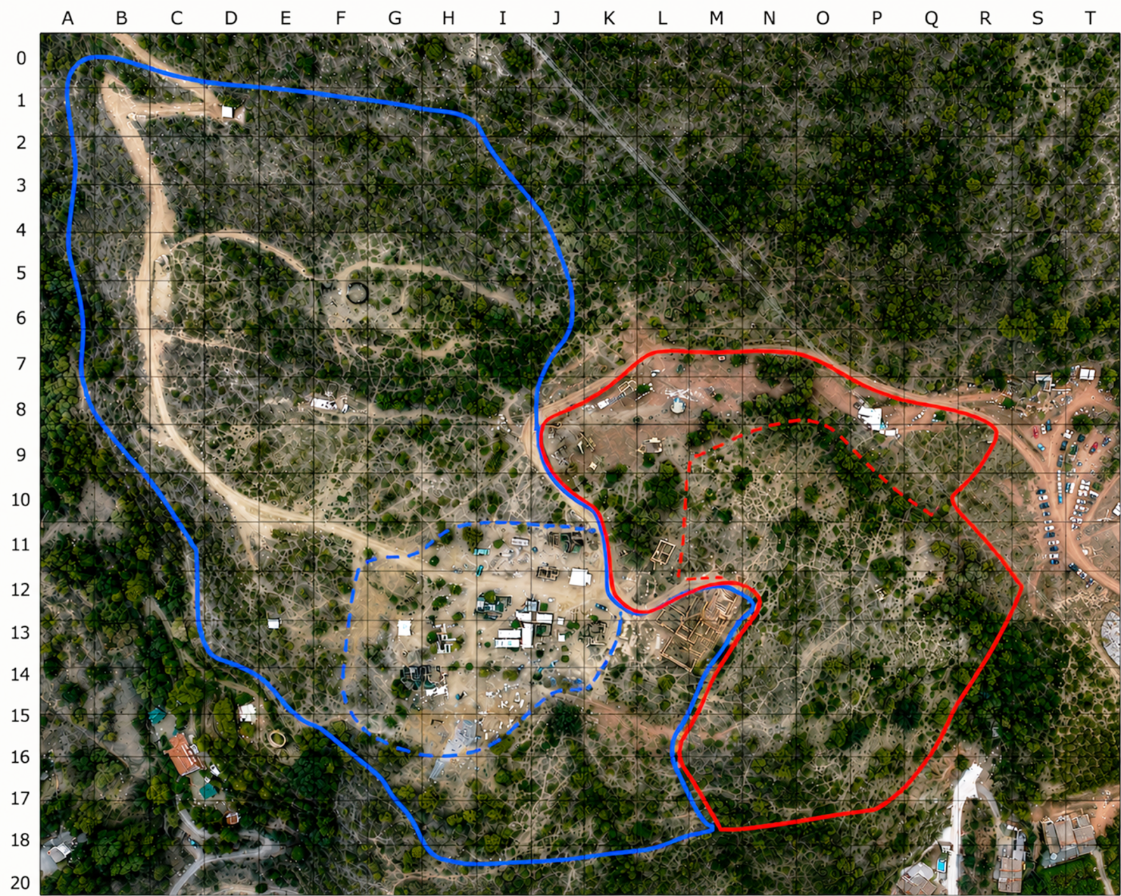 Mapa del campo